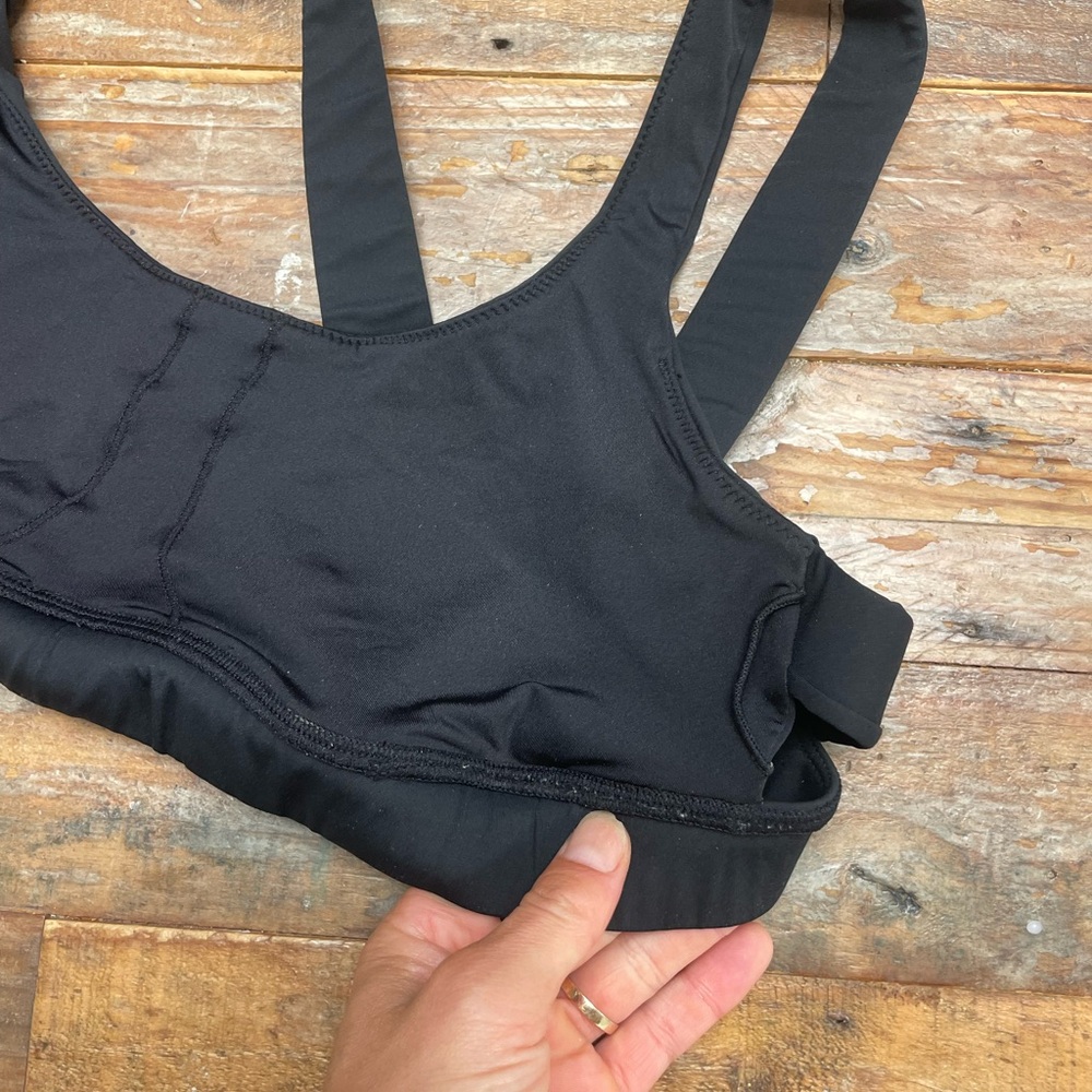 Vuori Black Strappy Bikini Top - Picture 4 of 5
